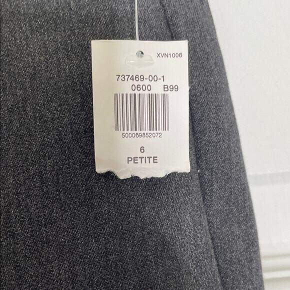 NWT Old Navy Women’s Dark Gray High-Rise Pixie Skinny Pants size 6 petite - Picture 3 of 4
